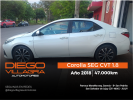 Automoviles Sin datos  VENDO Toyota Corolla